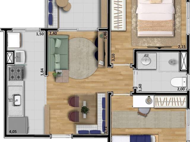 Apartamento para Venda em Bauru - 3